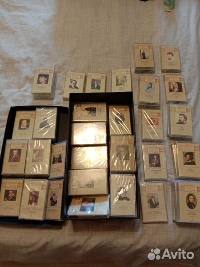 Аудиокассеты новые запечатанные