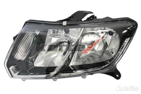 Фара renault logan II 14- L (с корректором) RE