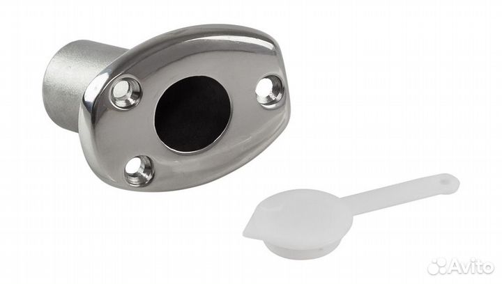 Основание врезное для флагштока д. 20 мм, нержавею