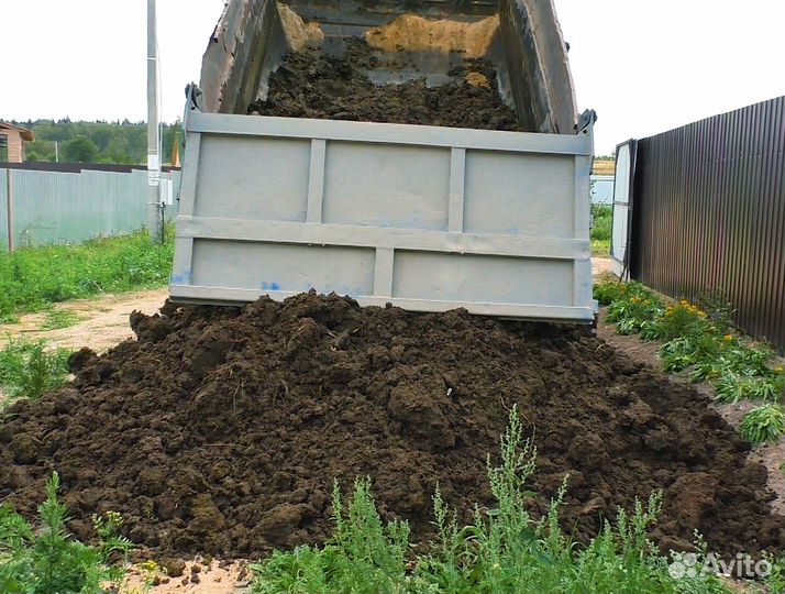 Перегной коровий перепревший навоз от 4 кубов