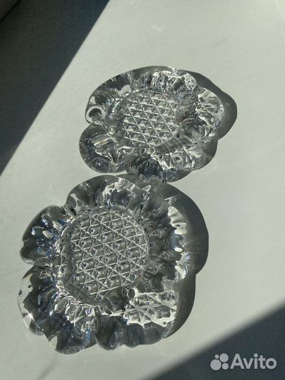 Хрусталь кружка, стакан, рог, пепельница