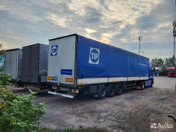 Полуприцеп шторно-бортовой Schmitz Cargobull S01, 2007