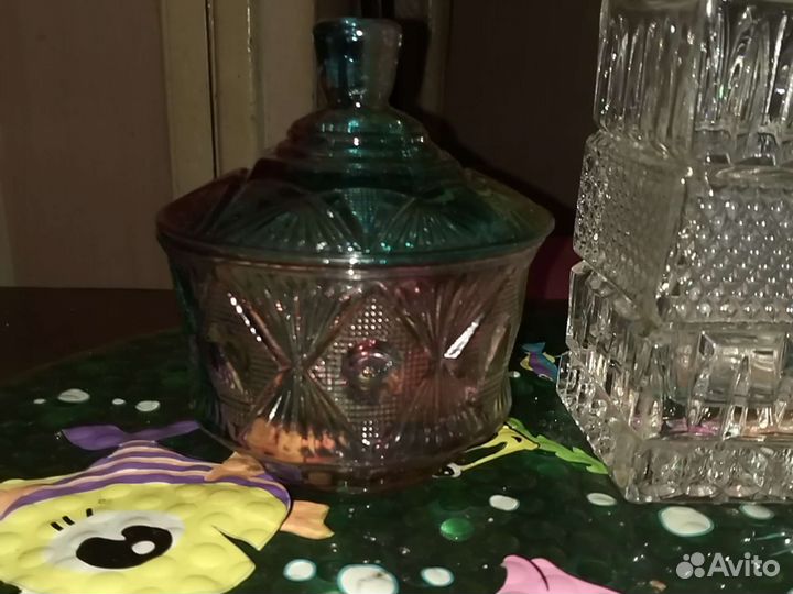 Штофы и графины СССР и сахарница СССР
