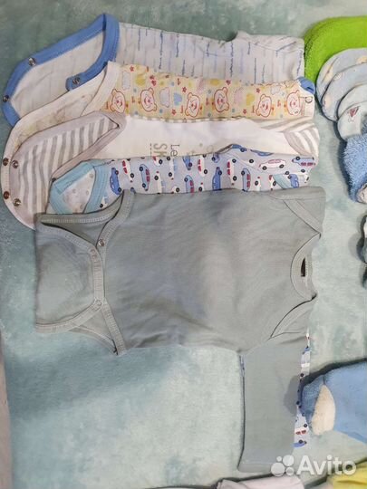 Детская одежда для мальчиков пакетом от 0 до 6 м