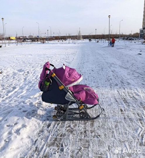 Коляска санки