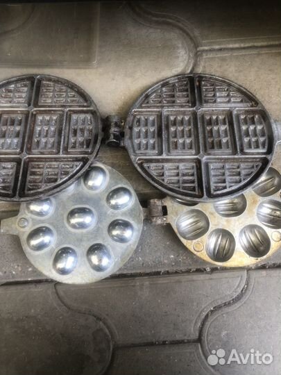 Вафельница и орешница СССР