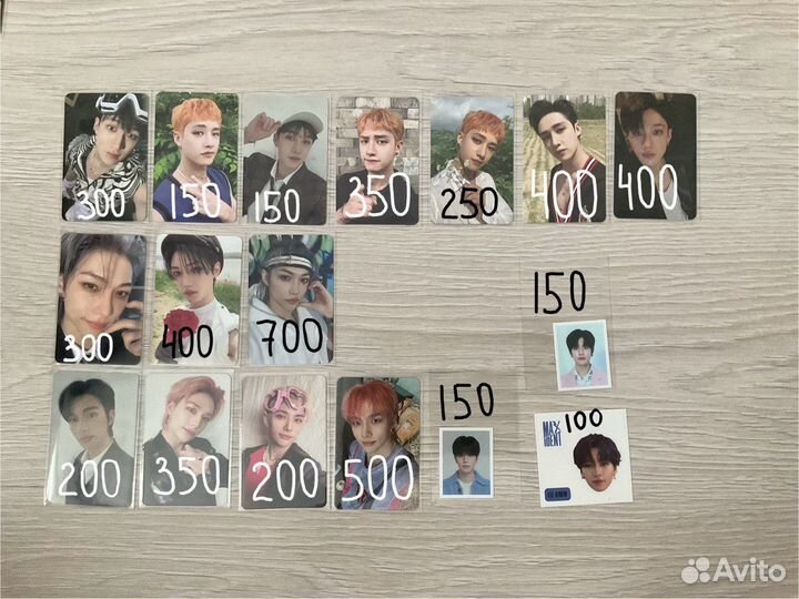 Официальные карты kpop