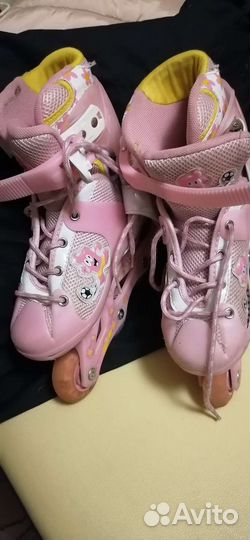 Роликовые коньки детские раздвижные