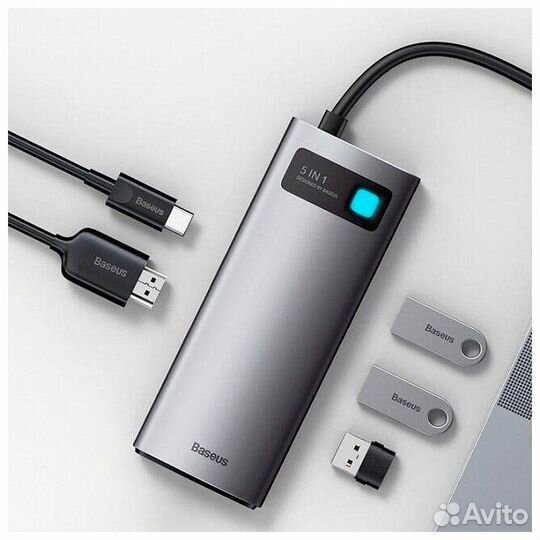 Baseus USB хаб концентратор 5 в 1