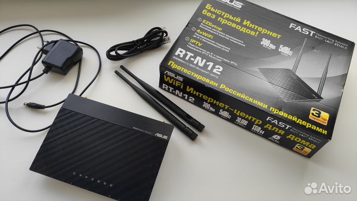 Wi fi роутер Asus RT-N12