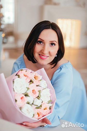 Зефирные цветы