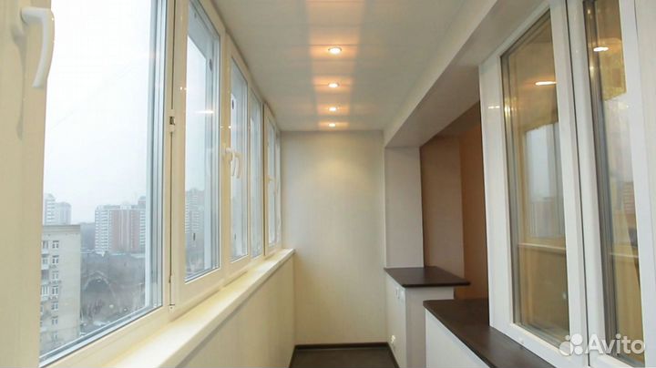 Остекление балконов