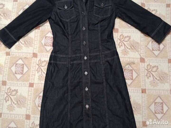 Джинсовое платье