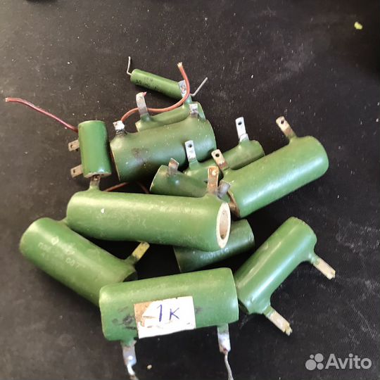 Радиодетали СССР, конденсаторы, транзисторы