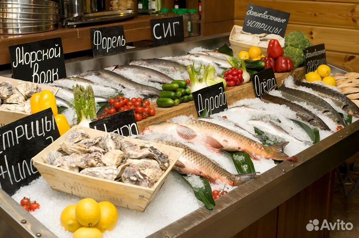 Купите магазин рыбы и морепродуктов