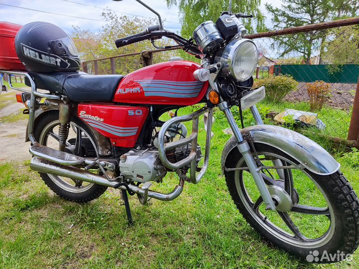 Мопед Альфа 110
