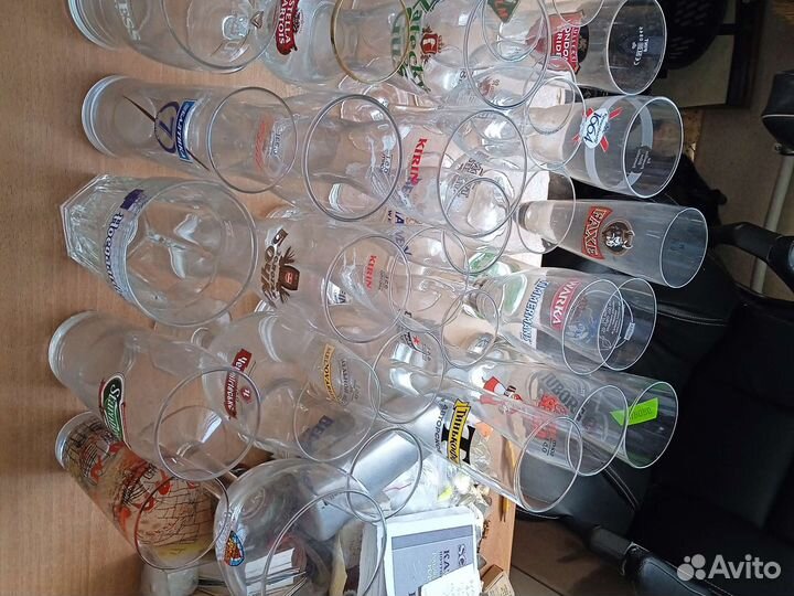 Пивные бокалы и кружки