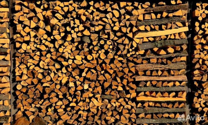 Дрова в сетках