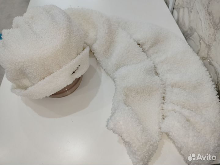 Шапка и снуд женская