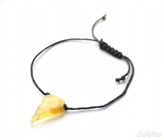 Браслет с янтарём