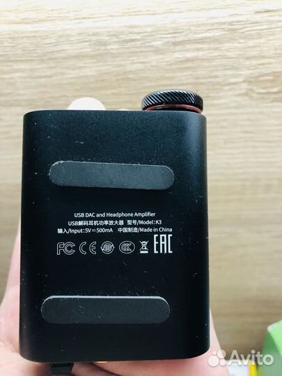 Усилитель/ресивер Fiio K3