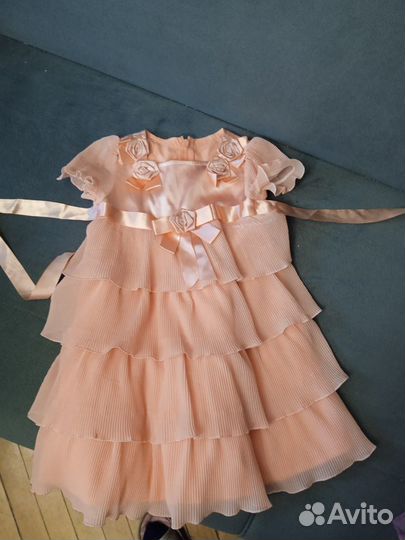 Платье для девочки 92