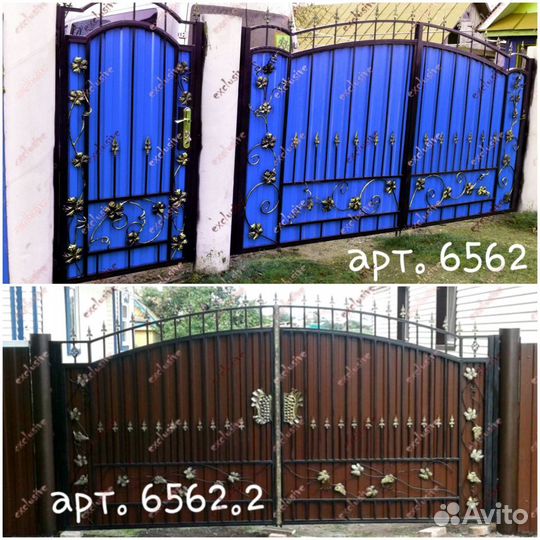 Кованые ворота