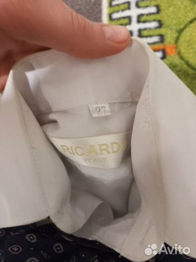 Рубашка, жилетка и бабочка мальчику на 2-3 года