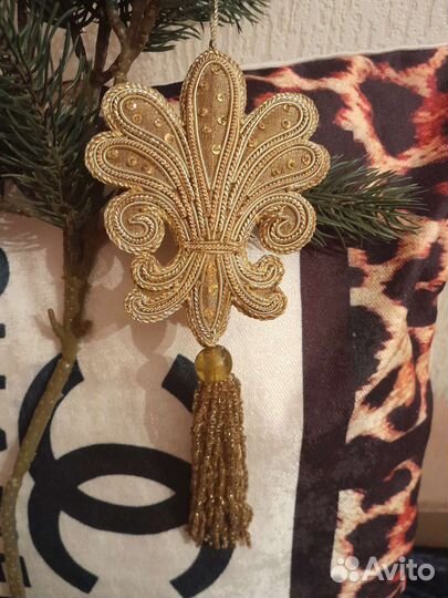 Новогоднее винтажное украшение