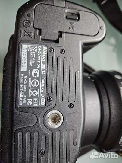 Nikon D3200 kit 18-105mm