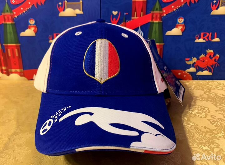 Кепка, бейсболка Fifa. Сборная Франции. Чм 2018