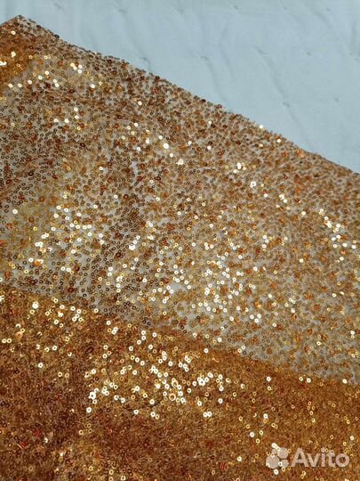 Продам ткань пайетками