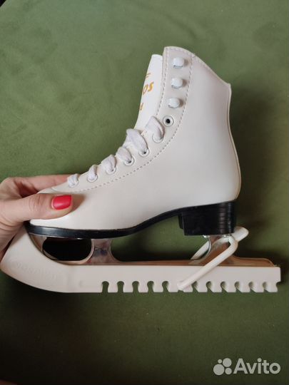 Коньки детские Graf Davos Gold, 29 размер