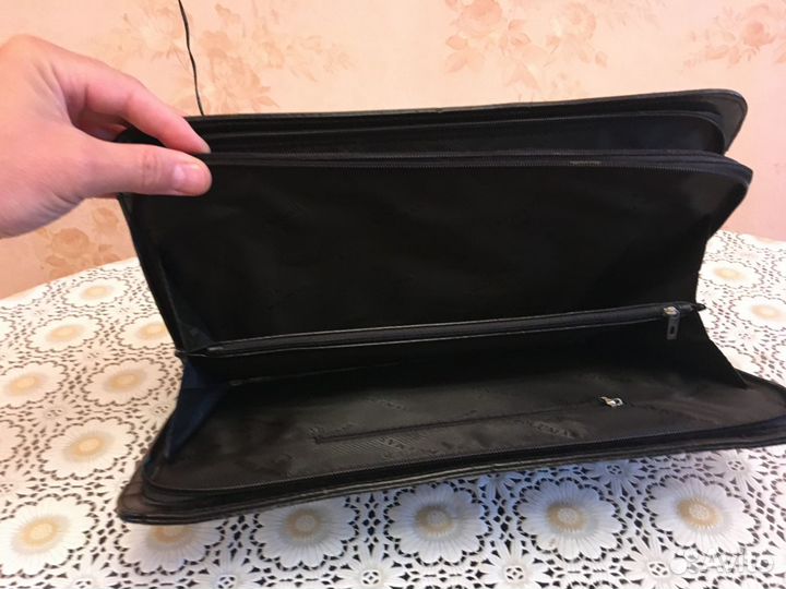 Кожаная папка для документов