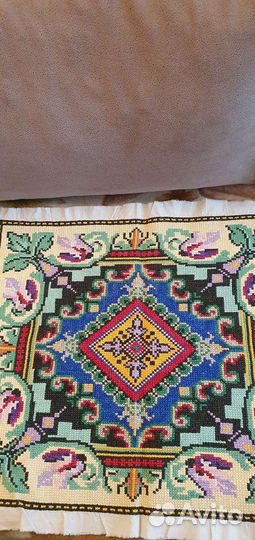 Старинная вышивка 50х56