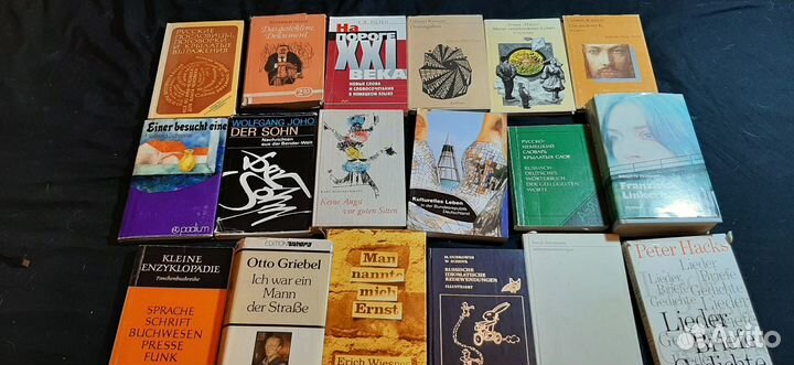 Книги - немецкий,русский язык