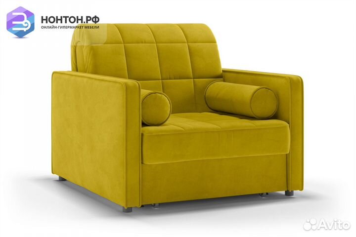 Кресло аккордеон Модо горчичное