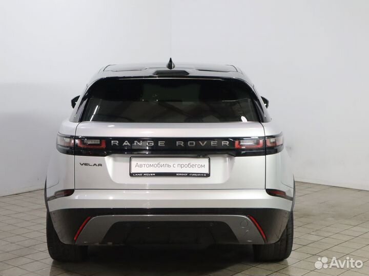 Land Rover Range Rover Velar 2.0 AT, 2018, 94 740 км
