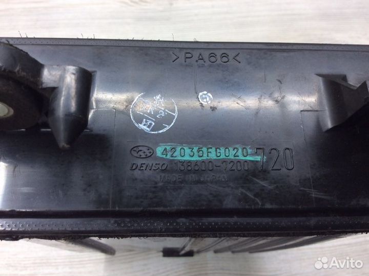 Абсорбер (фильтр угольный) Subaru Impreza G12