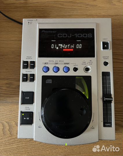 Pioneer CDJ-100S CD проигрыватель, б/у, 2 шт