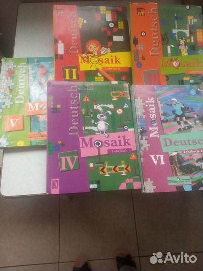 Учебники немецкого языка Mosaik 2-6 кл