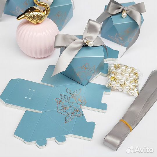 Подарочная коробка в форме бриллианта