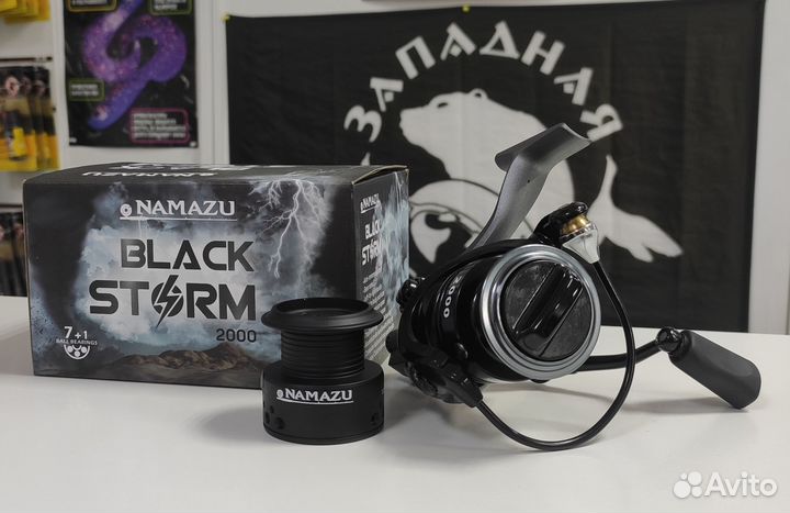 Спиннинговая катушка Black Storm
