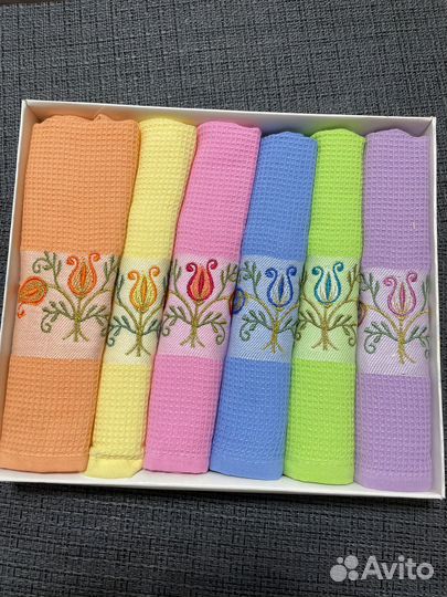 Комплект вафельных полотенец