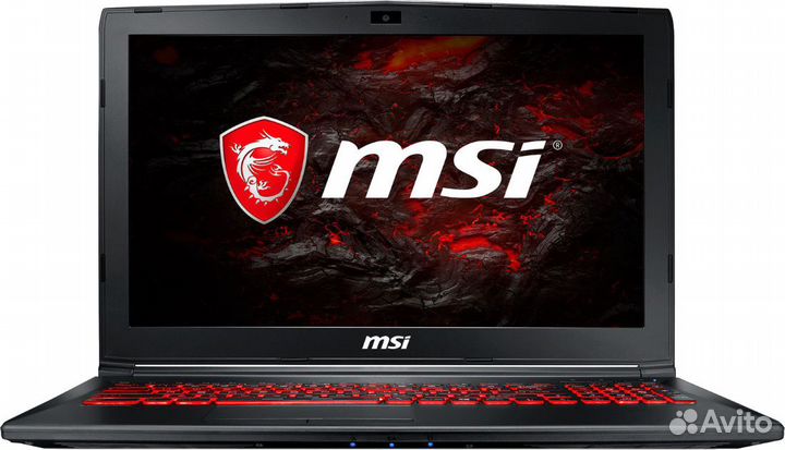 MSI 15.6 i7-7700HQ 4яд8пот GTX1060/3 16Gb SSD+HDD