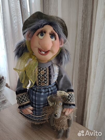 Интерьерная кукла ручной работы