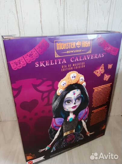 Кукла Монстер Хай Скелита Калаверас