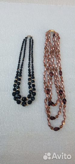 Бусы серьги клипсы