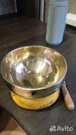 Кованная тибетская поющая чаша