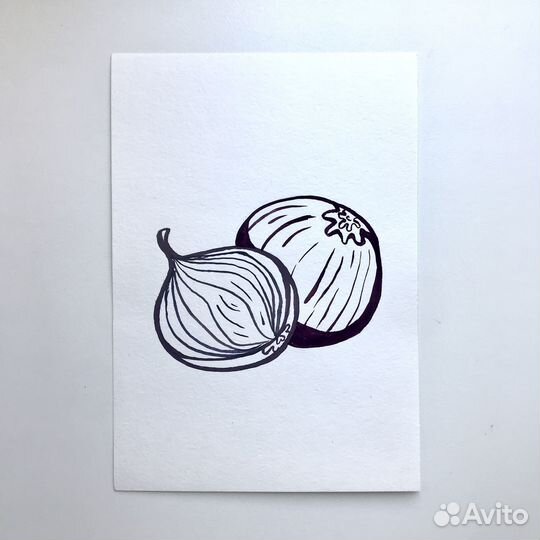 Картина гуашью 